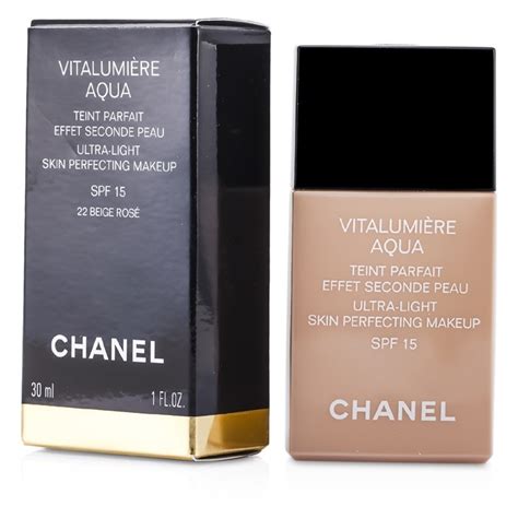 chanel vitalumiere aqua 10 beige swatch|Chanel 22 beige rose.